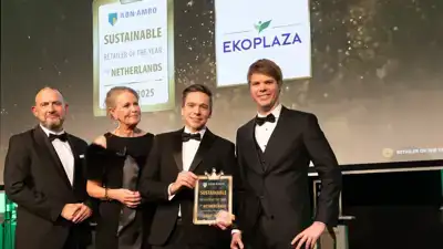 Ekoplaza is ABN-AMRO Sustainable Retailer of the Year 2024-2025