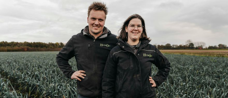 De lange, groene liefde voor prei van Joost van den Oetelaar