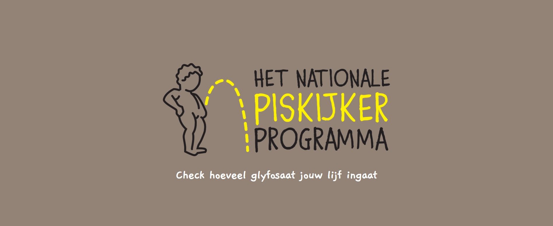 De Nationale Piskijker laat zien hoeveel glyfosaat je eet