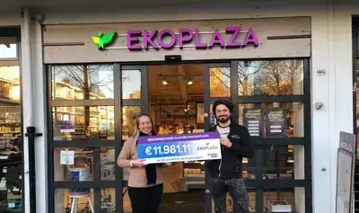 Ekoplaza-klant doneert massaal statiegeld 