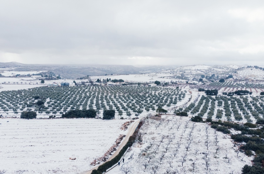 Het is winter in Spanje!