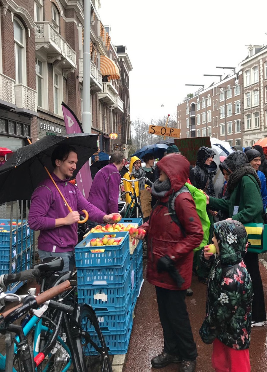 Klimaatmars: Stem met je vork!