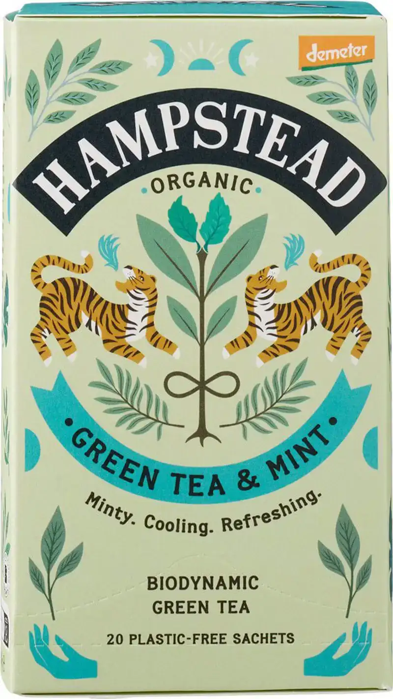 Groene thee munt