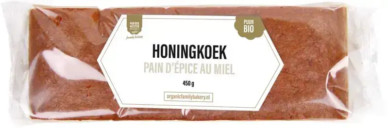 Honingkoek Bio (per stuk)
