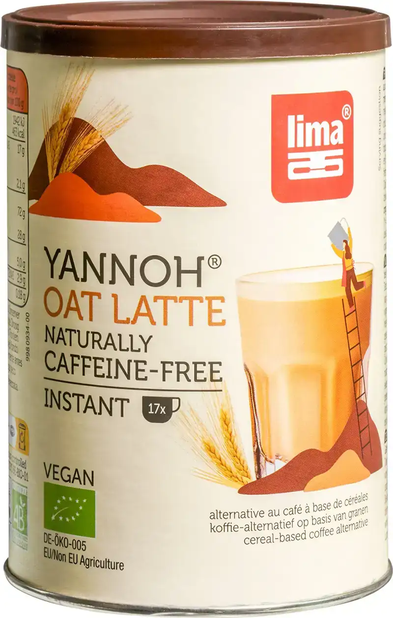 Koffiealternatief yannoh oat latte