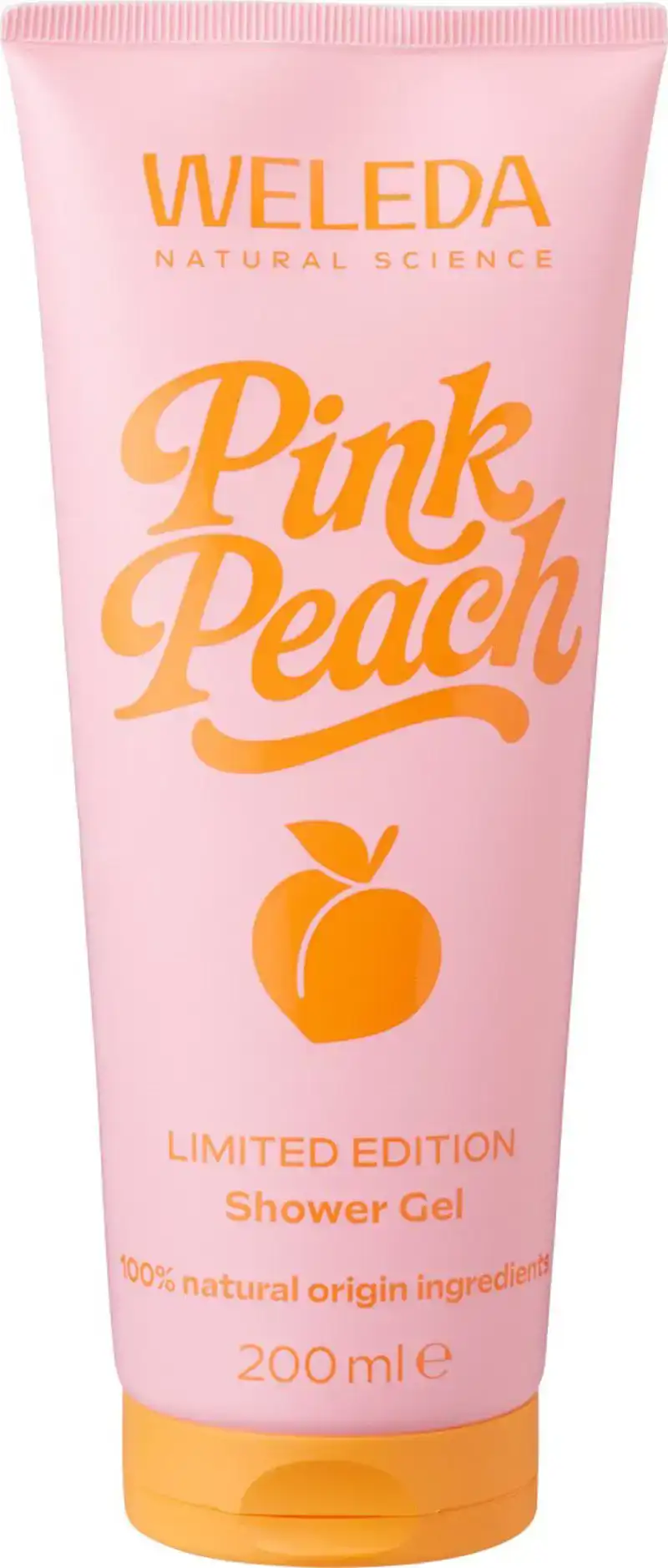 WELEDA Pink Peach Douchegel - Limited Edition