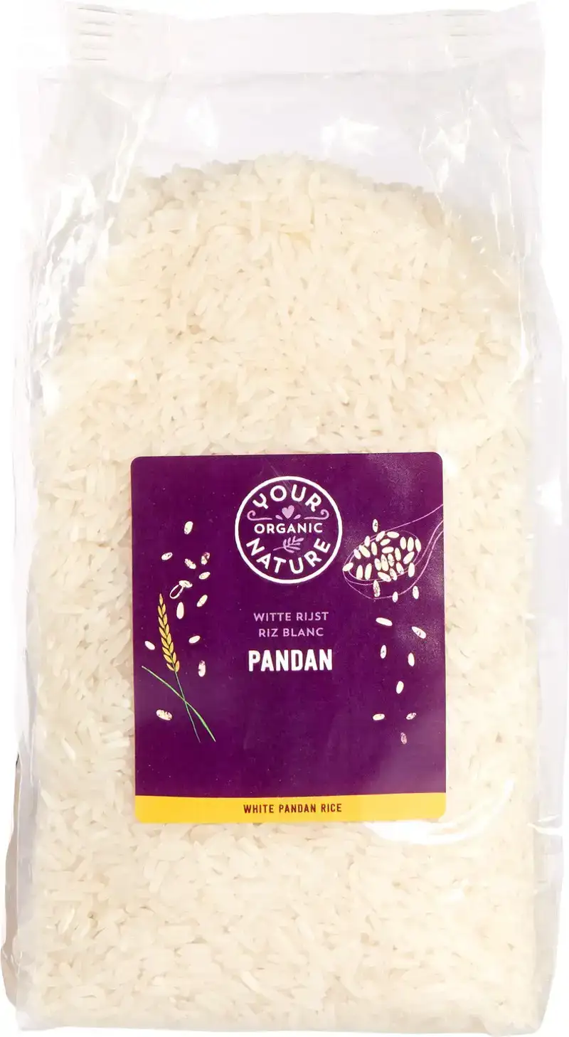Witte pandanrijst