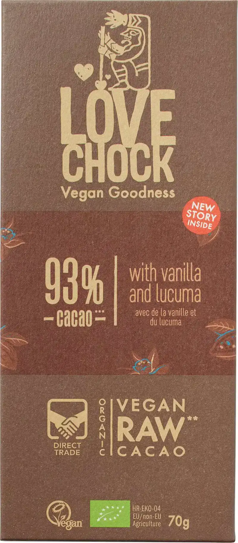 Raw chocolade 93% extra dark