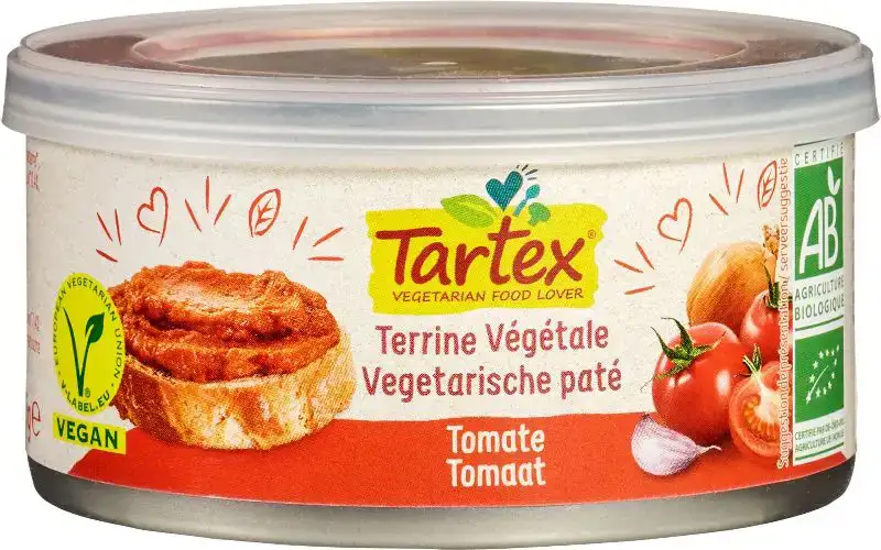 Vega paté tomaat