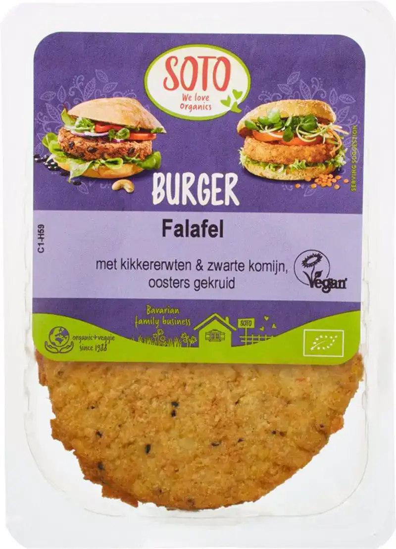 Falafel burgers