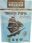 Chocozeiltjes puur 70% met zeezout & nibs
