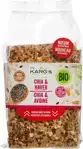 Chia-haver crackers
