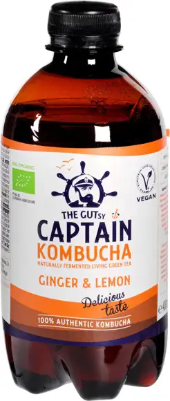 Kombucha gember citroen