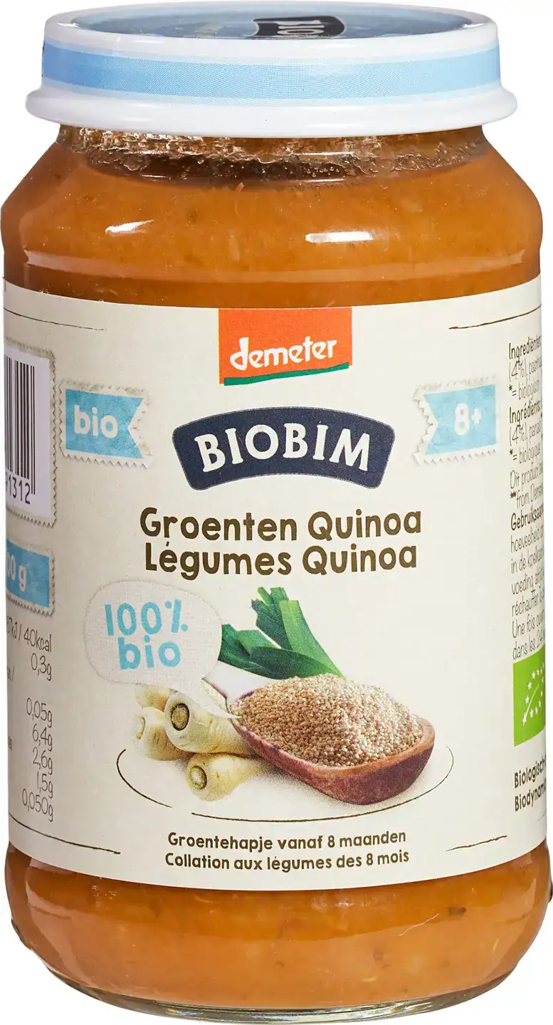Groenten quinoa 8+ mnd