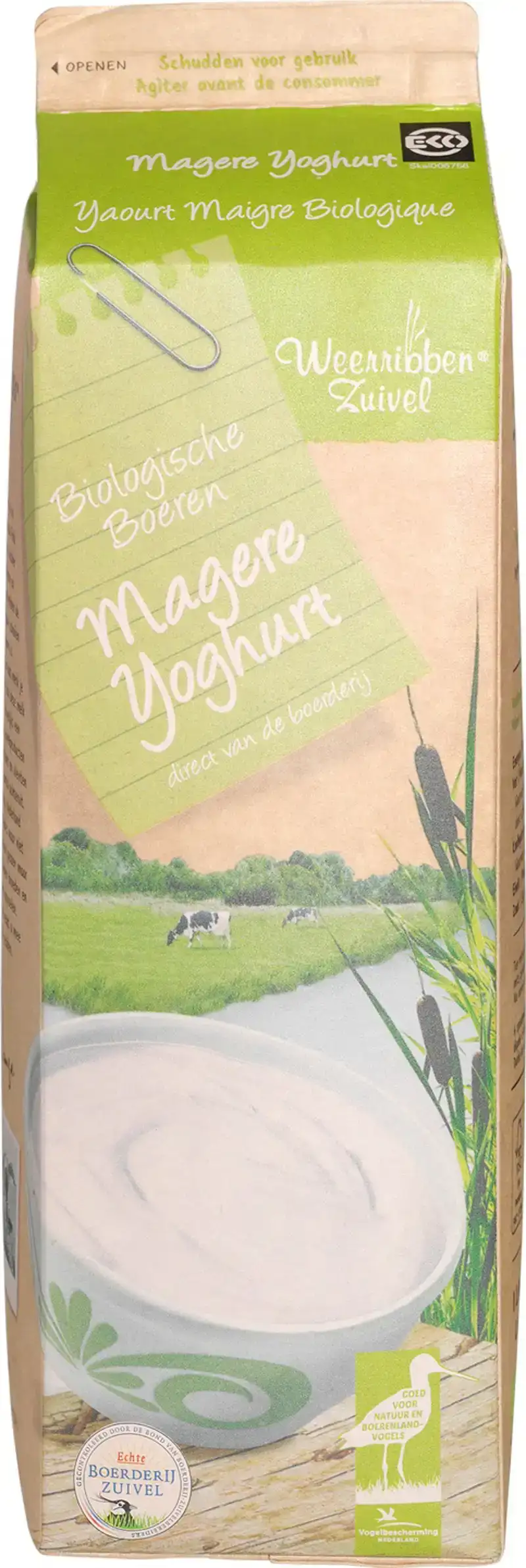 Magere yoghurt