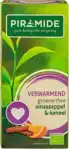 Groene thee verwarmend (sinaasappel & kaneel)