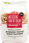 Krokante muesli kokos hazelnoot