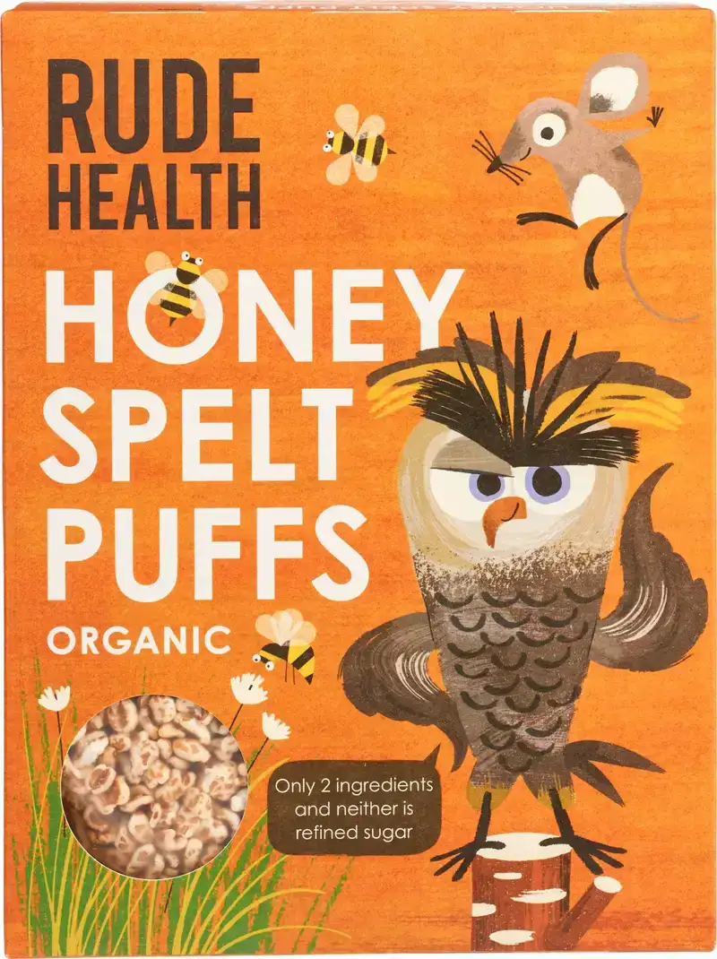 Gepofte spelt honing