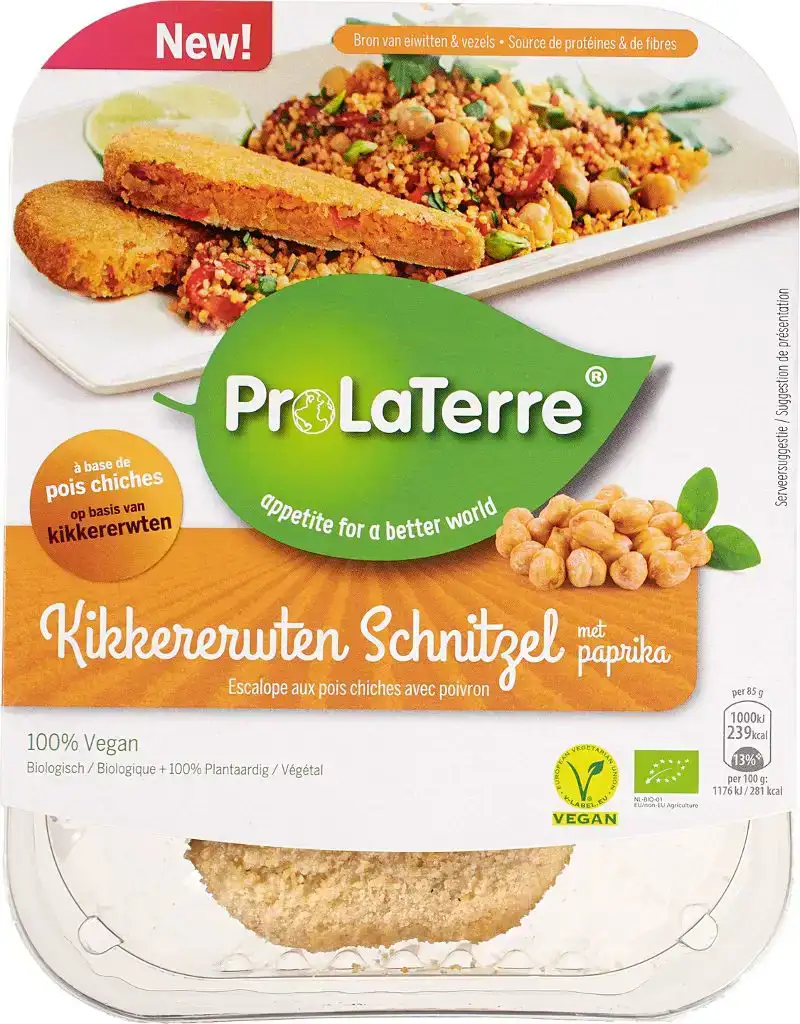 Kikkererwten schnitzel