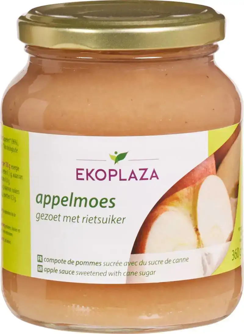 Appelmoes met rietsuiker