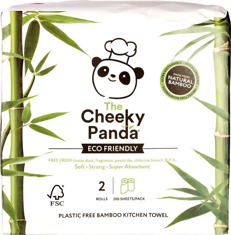 Keukenpapier bamboe 2-laags