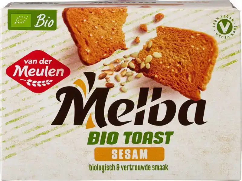 Melba toastjes sesam