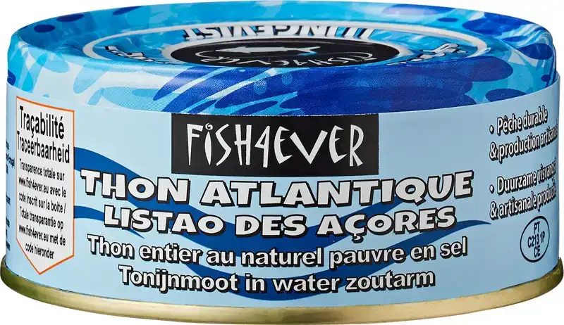 Tonijnmoot in water zoutarm