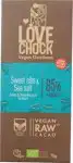 RAW chocolade 85% Sweet Nibs Sea Salt