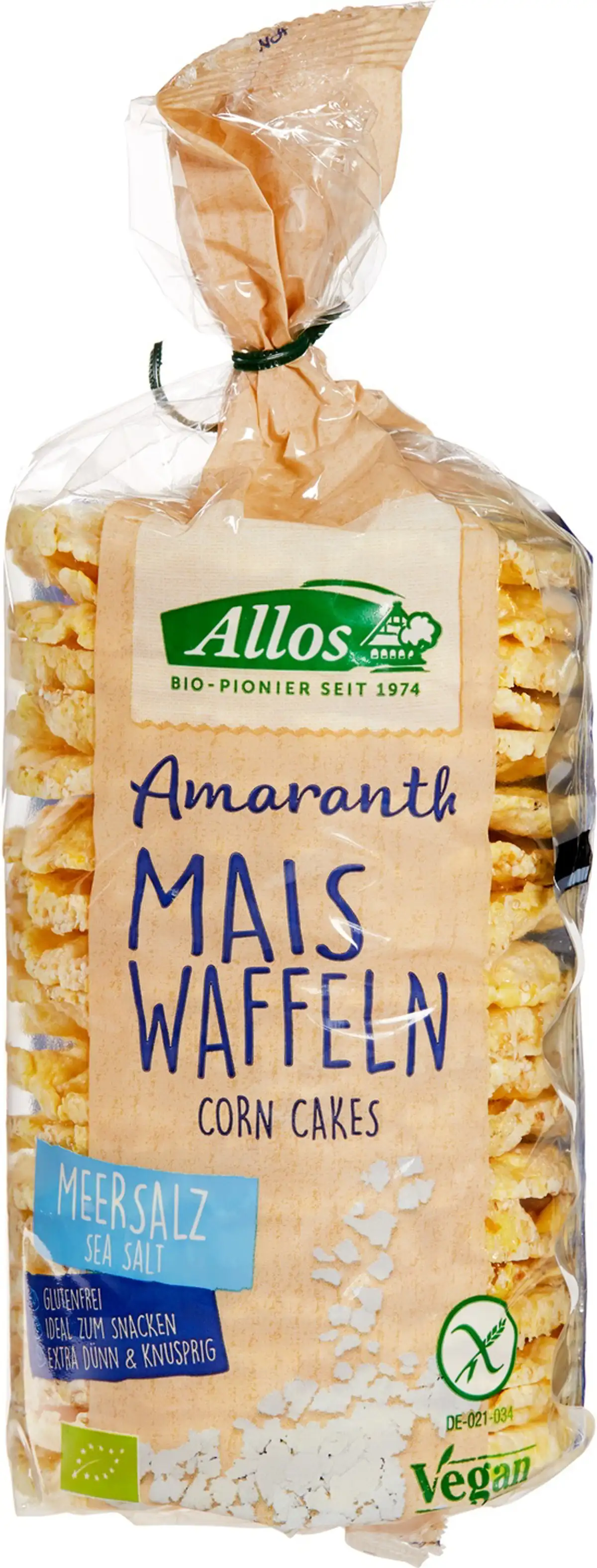 Maiswafels Zeezout