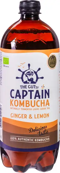 Kombucha gember citroen