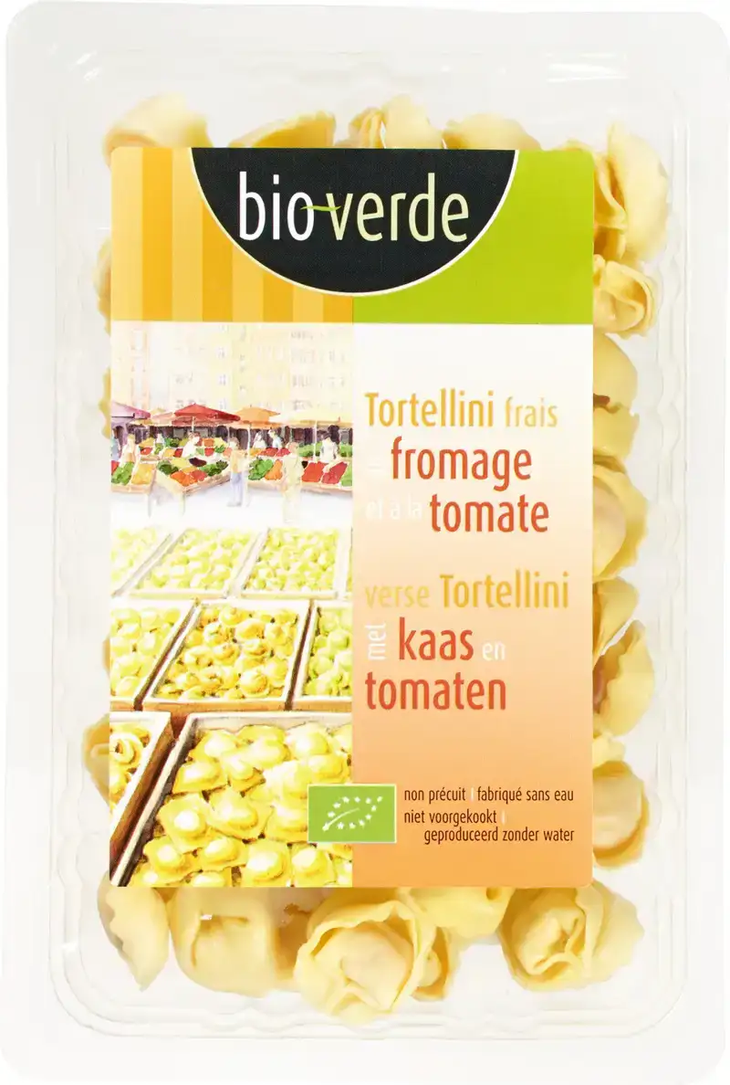 Verse tortellini kaas tomaat