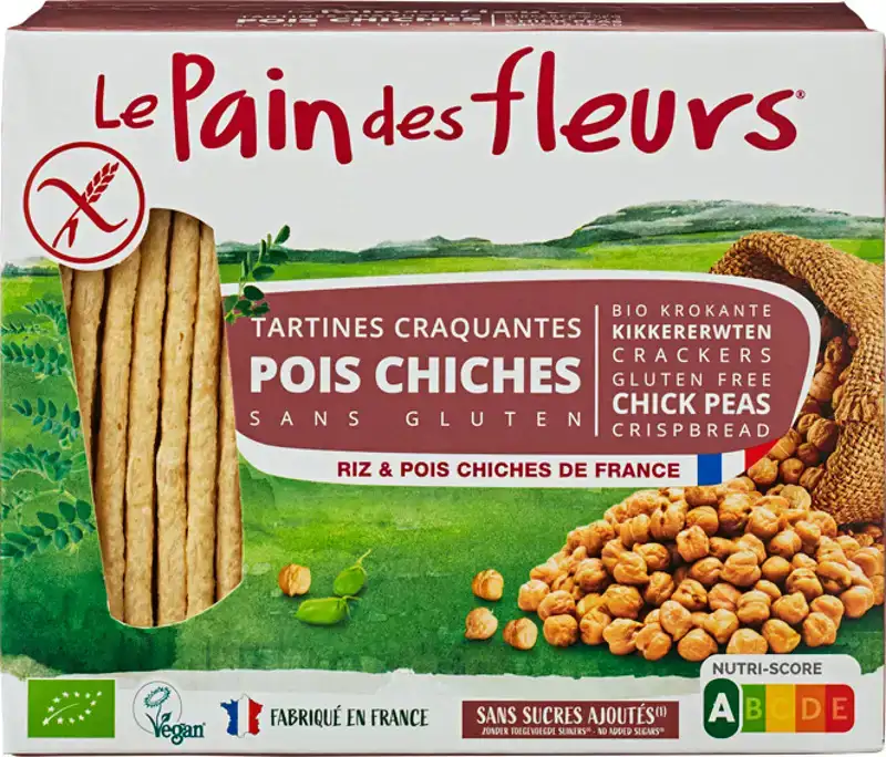 Kikkererwten crackers