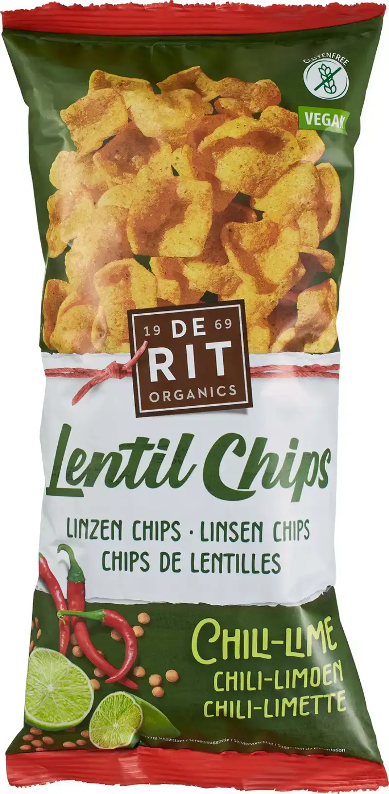 Linzenchips chili & lime