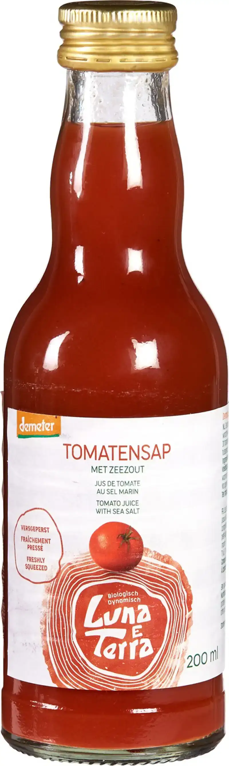 Tomatensap met zeezout
