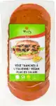 Vegan plakjes salami