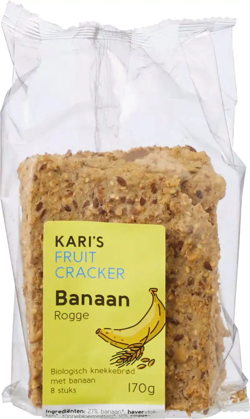 Knekkebrød banaan rogge