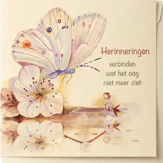 Kaart herinneringen verbinden dat