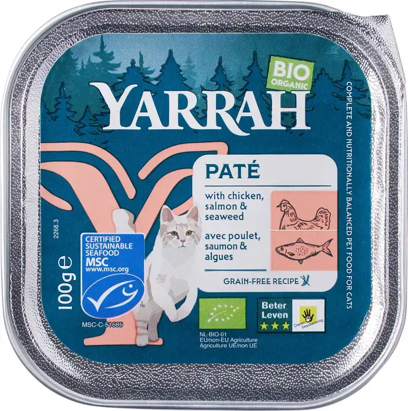Kattenpaté zalm