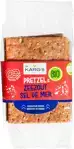 Pretzel-zeezout crackers