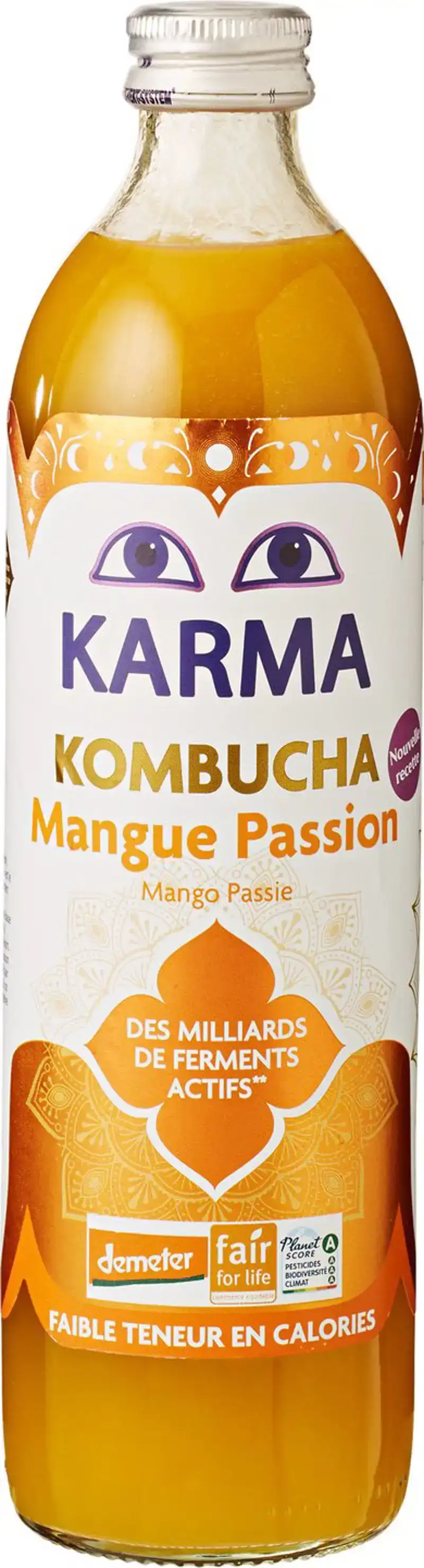 Kombucha mango passiefruit