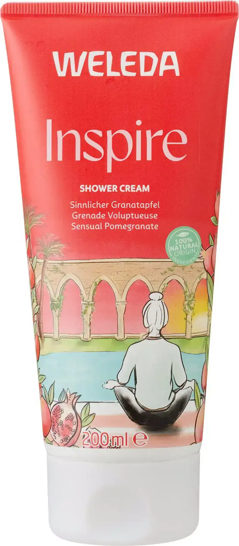 Inspire douchecrème granaatappel