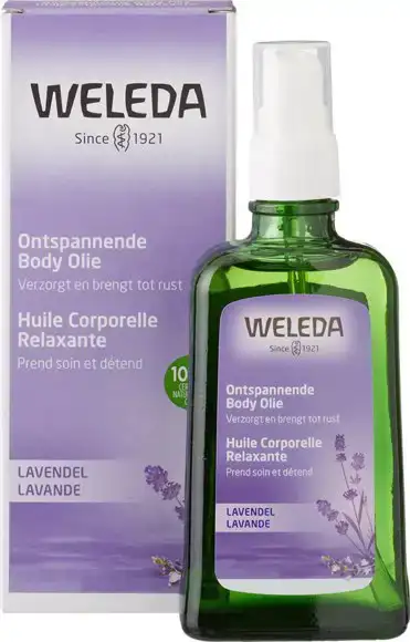 Ontspannende body olie lavendel