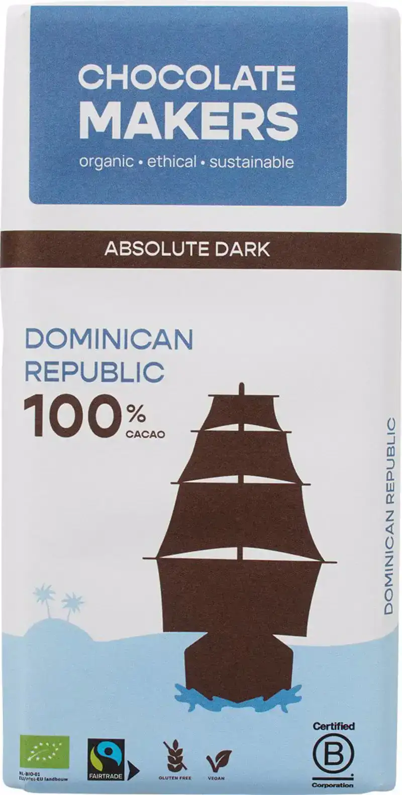 Pure chocolade 100% tres hombres