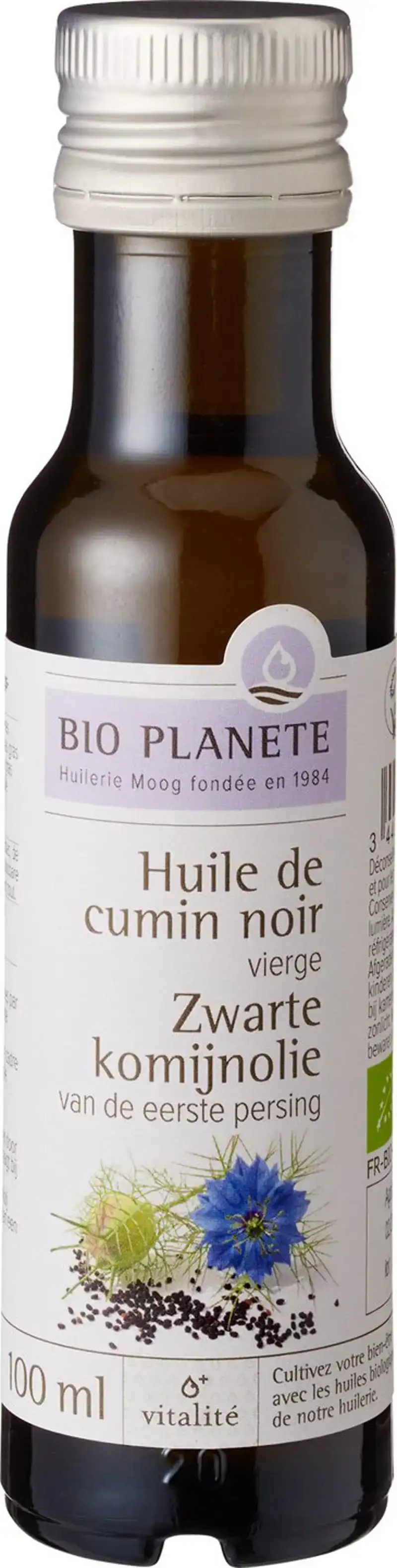 Zwarte komijnolie vierge
