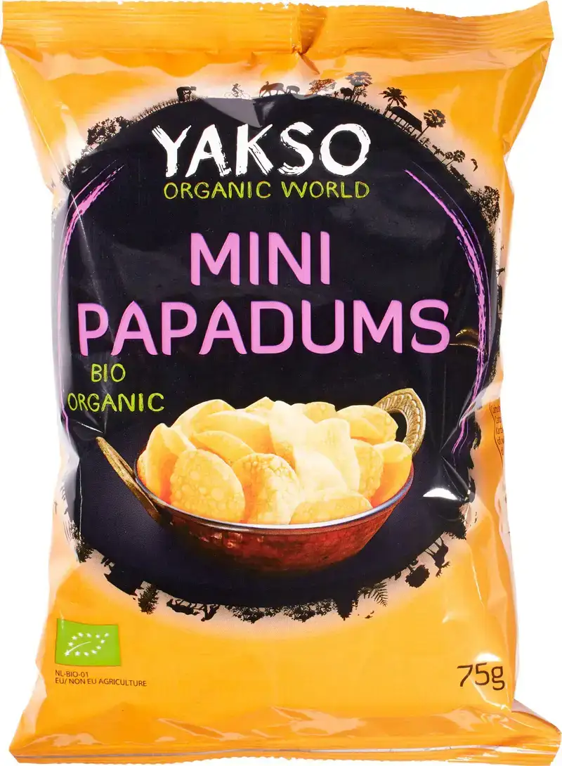 Mini papadums