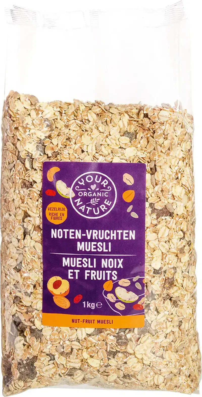 Noten vruchten muesli