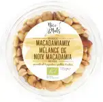 Gezouten macadamiamix