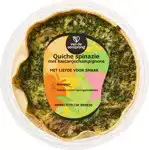 Quiche spinazie kastanjechampignons