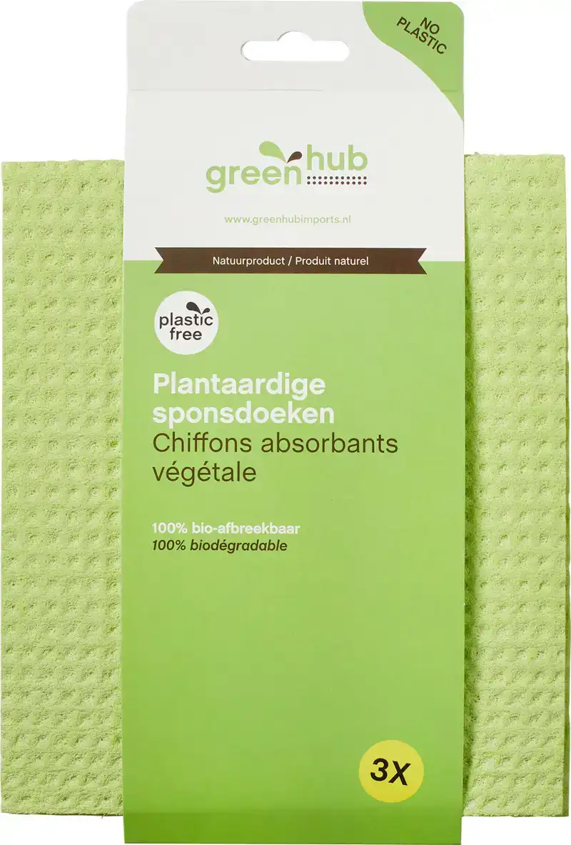 Sponsdoeken plantaardig