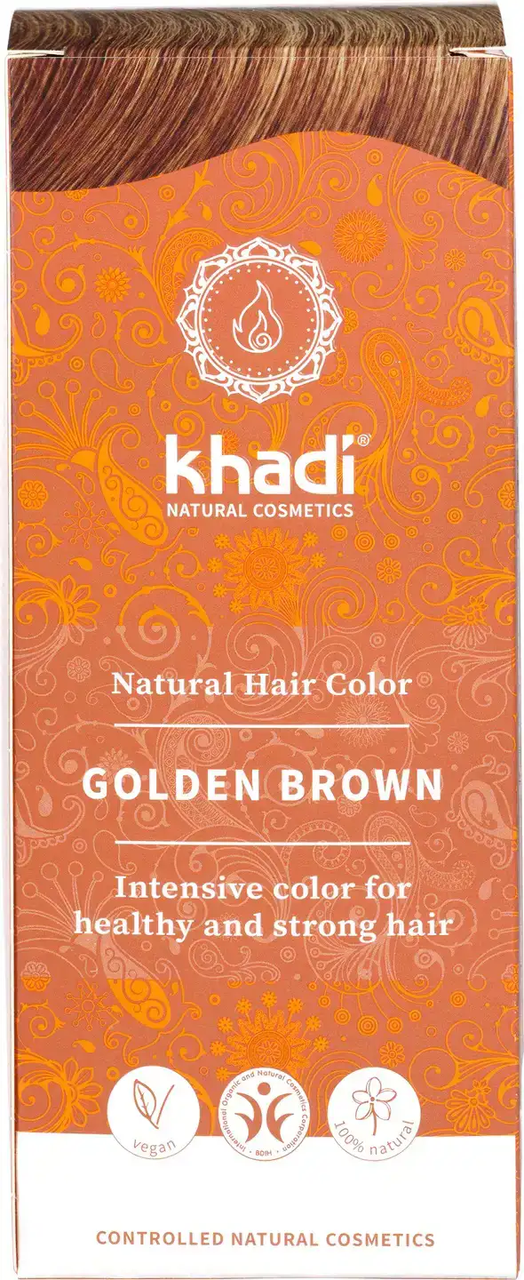 Natural haircolor goudbruin